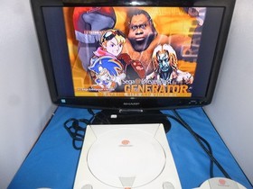 US Sega Dreamcast Console in Box 2 controllers VMU memory card games bundle