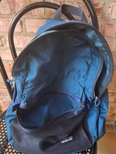 Patagonia Unisex Vintage 1996 Blue Mesh Lightweight Backpack Rare Made in USA