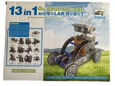 13 in 1 Educational Solar Robot Kit STEM Toy Build Your Own Green Energy