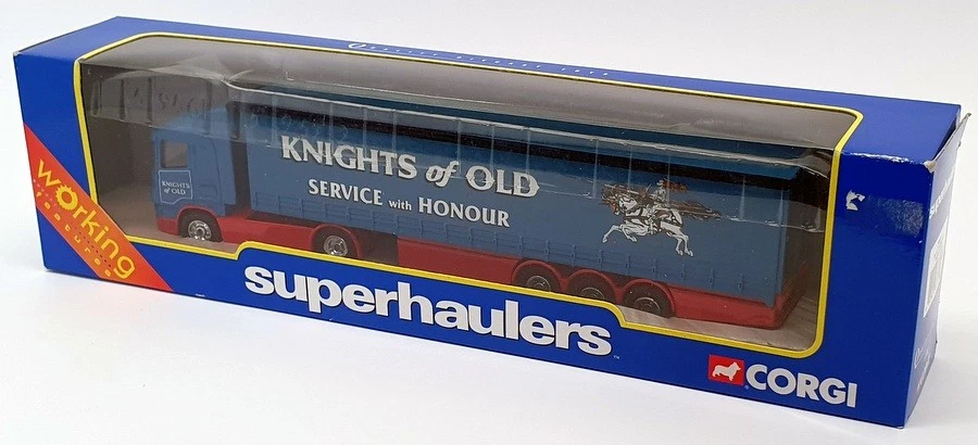 Corgi 1/64 Scale Diecast TY86611 - Scania Curtainside - Knights Of Old - Image 4 of 4