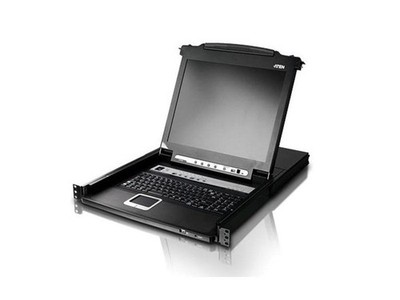 Aten CL5708M 8-Port 17in Single Rail LCD KVM Console
