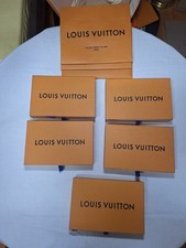 Lot 5 Louis Vuitton Wallet Drawer Boxes 3 Shopping Bags Packaging Set