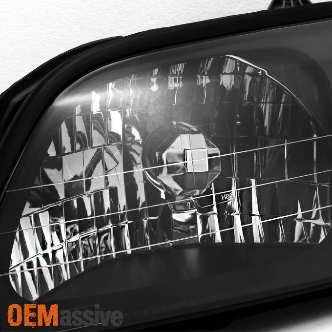 Faros de repuesto negros modelo Baja Sport Fit 00-04 Subaru Legacy L 03-06 Foto 3 de 4