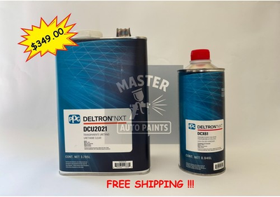 #ad #ad Ppg Clearcoat Deltron 1 Gallon Dcu2021 1 Qt Dcx61 FREE SHIPPING 1 Kit. $349.00