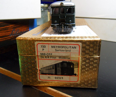 Metropolitan HO Cat. Nr. 733 SBB Pilot Car BT Rare