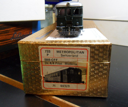 Metropolitan HO Cat. Nr. 733 SBB Pilot Car BT Rare
