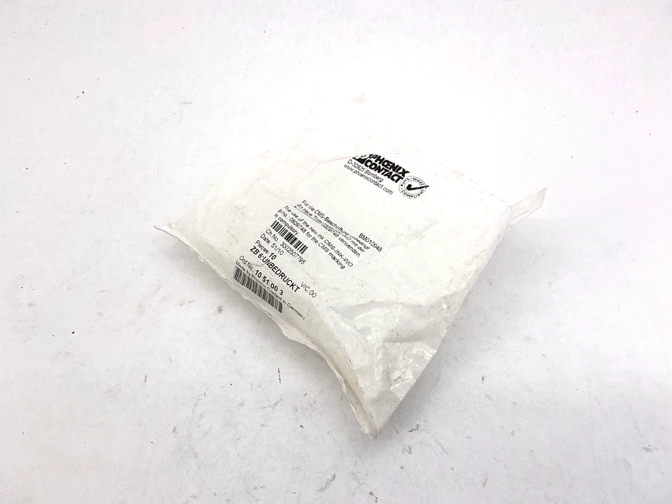 Lot of 2 New Phoenix Contact ZB 6:UNBEDRUCKT Zack Marker Strip 1051003 QTY of 10 - Image 2 of 4