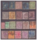 Victoria QV 1850-1901 x 21 stamps Used