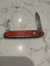 Victorinox Old Cross Red Alox Popular Swiss Army Knife
