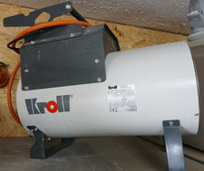  Kroll Gasheizer P 32 max. 31,4 kW 1100 m³/h mit Druckregler und Schlauchbruchsi