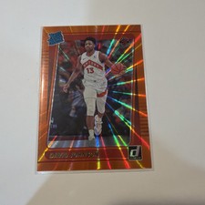 2021-22 Panini Donruss - Rated Rookie David Johnson #243 Holo Orange Laser (RC)