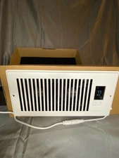 AIRTAP T4 White, Register Booster Fan, Heating / Cooling 4 x 10” Register
