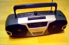 Vintage GPX Model C840G Boombox/Radio/Cassette Player