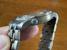 Omega Seamaster "Peter Blake Ti" 41mm Titanium Dive Watch -RARE Crimson- 2231.80 5