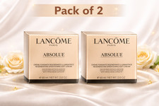 Lancome Absolue Revitalizing Brightening Soft Cream 2 oz pack of 2