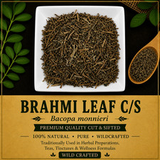 Brahmi Leaf C/S Bacopa monnieri Wild Crafted Premium Herbal Tea Fresh
