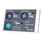 Écran secondaire IPS 35 pouces alimenté par USB, compatible avec plusieurs sys