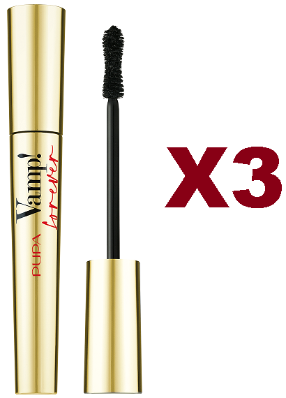 Milano vamp! mascara forever 111 forever black 9ml - Immagine 3