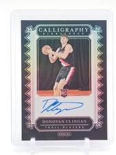DONOVAN CLINGAN 2024-25 PANINI ROOKIE CALLIGRAPHY SIGNATURES #CAL-DON Q3178