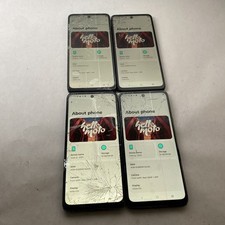 Lot of 4 Motorola Moto G 2025 128GB Factory Unlocked Forest Grey XT2513-1 READ