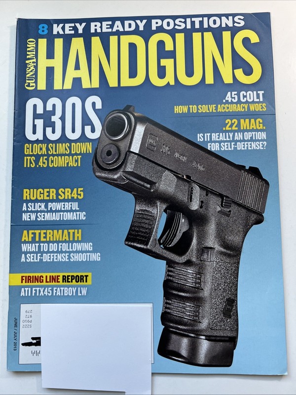 Guns & Ammo Handguns June/July 2013 Volume 27 Issue 3