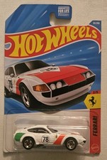 2026 Hot Wheels Ferrari 365 GTB4 Competizione White #62