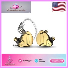 Golden KZ ZSNPROX Earbuds: 1 Dynamic  1 Balanced Driver for Audiophiles