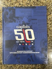 Washington Capitals 50th Anniversary Commemorative Book (Sealed)