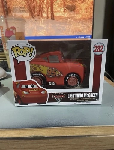 Funko Pop! Lightning McQueen #282 Cars 3 Disney Pixar Vinyl Figure VAULTED*