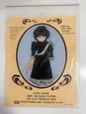 SEWING PATTERN 12020 Dress and Pantaloon Pattern for 18-20" Porcelain Doll