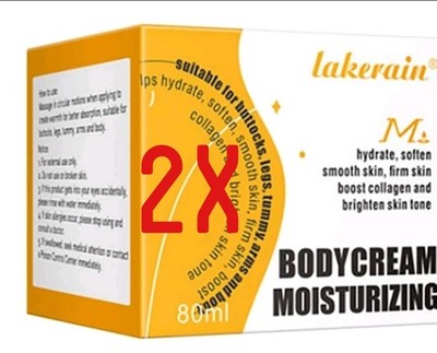Lakerain Moisturizing Body Cream Hydrate, Soften, Smooth Skin Expires: 10/26..95