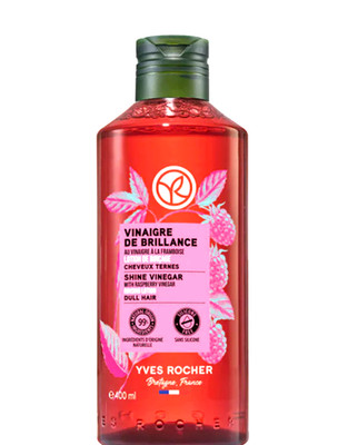[DDP][JP] YVES ROCHER Rinsing Vinegar Raspberry 400mL   Silky Shine Hair Care