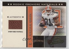 2002 Playoff Absolute Memorabilia Rookie Premiere Materials William Green 1j8k