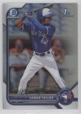 2022 Bowman Chrome Prospects Refractor 196/499 Samad Taylor #BCP-92 qx7
