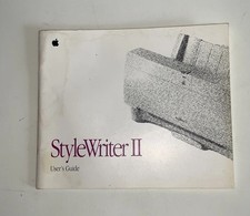 Vintage Macintosh Apple Stylewriter II User's Guide Printed in USA Booklet 90  s