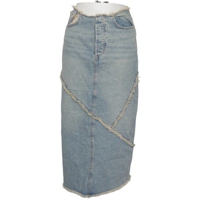 Rita Ora x Primark, Jeansrock, Größe: 38, Blau, Baumwolle, Einfarbig, Denim #QPQ
