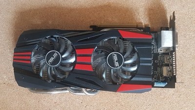 ASUS Radeon R9270X 2GB AMD Grafikkarte PCIe 2GB GDDR5  HDMI/Display/Port R9 270X