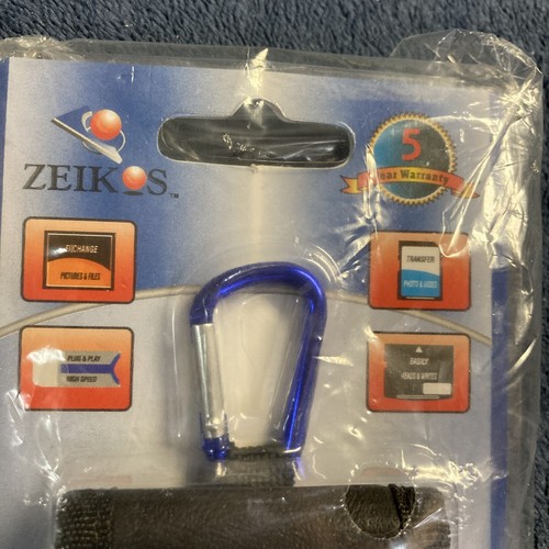 Zeikos Memory Card Wallet ~ New ~ Fits All Memory Cards With Small Carabiner - Picture 3 of 7