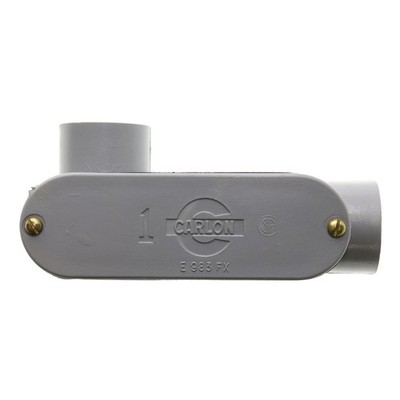 CARLON E984F RIGID NON-METALLIC PVC TYPE-LL CONDUIT ACCESS BODY, 1''
