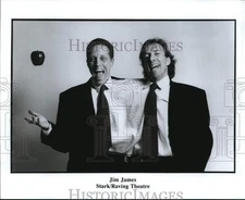 1994 Press Photo The cast in "Little Men in a Feminine Landscape." - pip17427