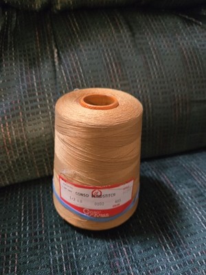 Vtg. Spool Of Conso Blindstitch Industrial Sewing Thread Style 80350 Left Twist