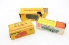 F x3 Vintage Dinky Diecast Boxed - 623 Army Wagon, 138 Hillman Imp, 410 Bedford