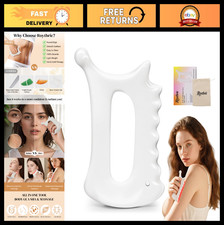 6-in-1 Ceramic Gua Sha Tool for Face  Body - Lymphatic Drainage, Muscle Relief,