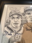 1994 Negro League Legends 16x20 Litho Signed By 11 Players & Artist + COA — photo 2