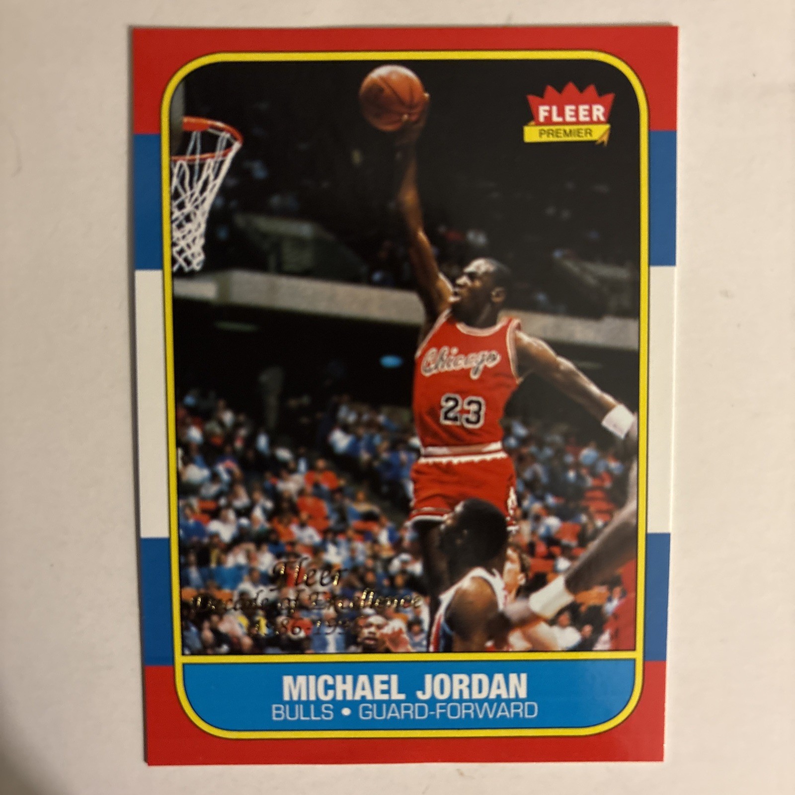1996-97 Fleer - Decade of Excellence Michael Jordan #4