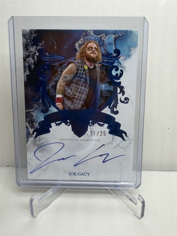 2025 Topps Royalty WWE Joe Gacy Royalty Auto /25 On Card 🔥