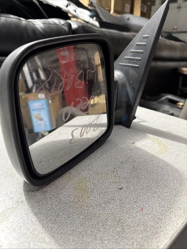 Power Mirror For 2002-2007 Jeep Liberty Left Textured Black Manual Folding