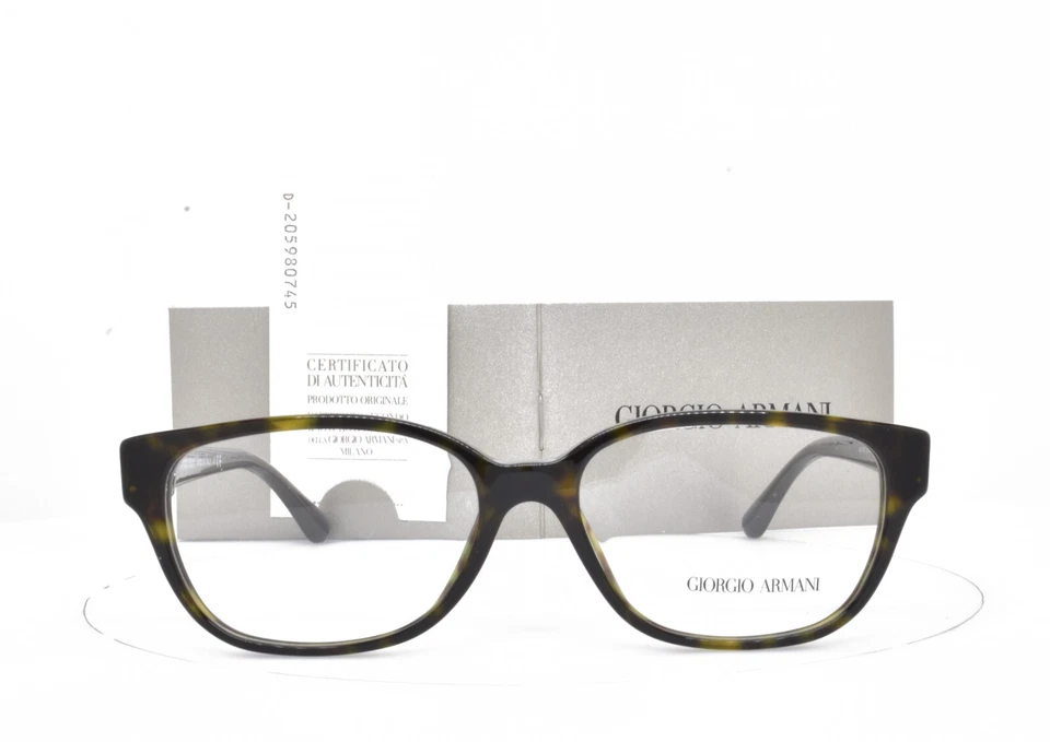 GIORGIO ARMANI Anteojos Tortuga Ojo de Gato Marco 55-16-140 7078 5026 Foto 2 de 4