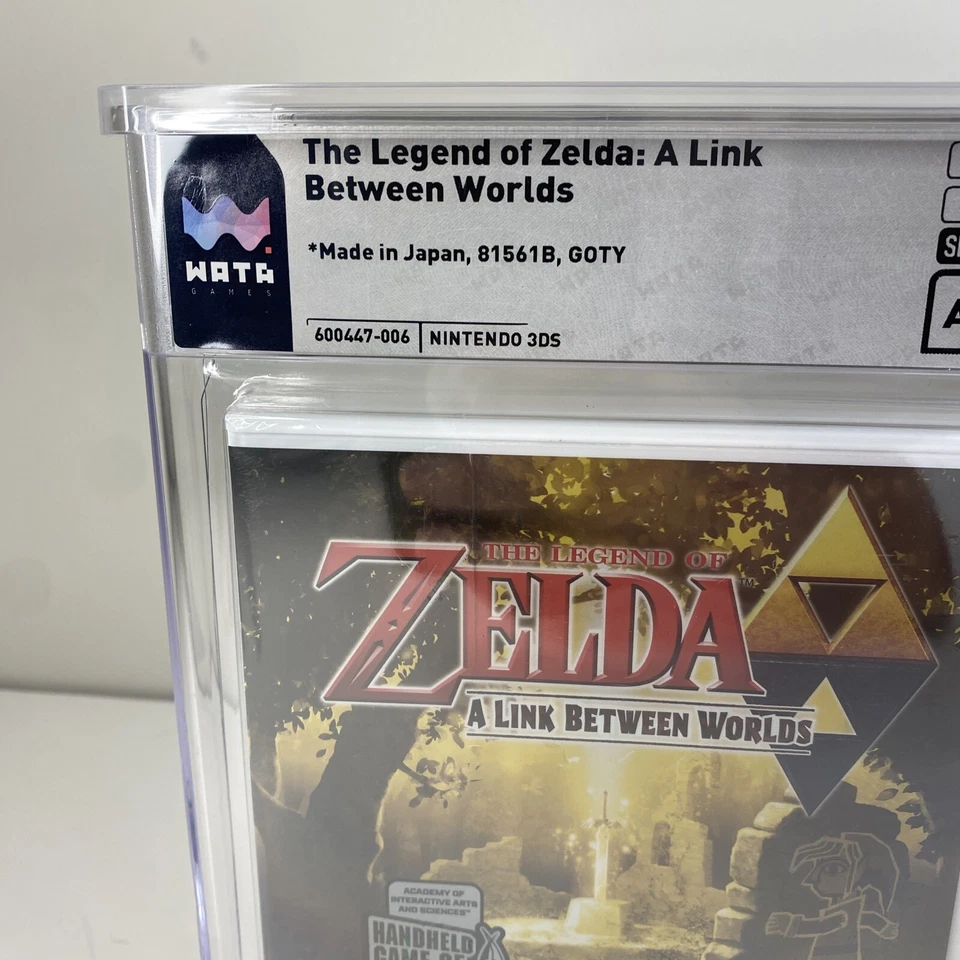 Zelda A Link Between Worlds Nintendo 3DS Factory Brand New A+ 9.2 WATA Graded - Image 2 of 4