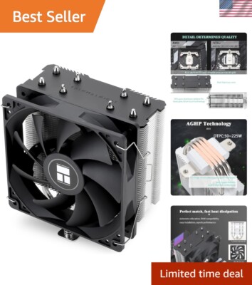 Assassin X120 Refined SE: Aluminium CPU Cooler for AMD/Intel, 20K Hours Lifespan